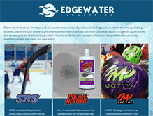 Tablet Screenshot of edgewaterindustries.com